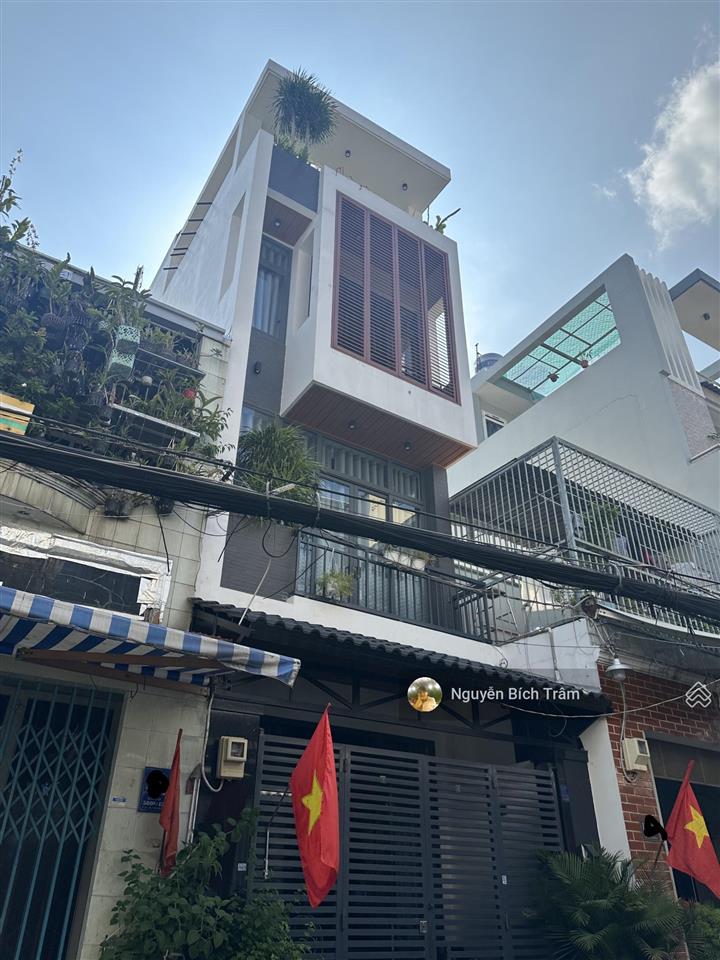 Giảm nhiệt! siêu phẩm phú nhuận 80m²  hẻm xe tải sát sân bay đ. nguyễn kiệm  4 tầng  chỉ 13.8 tỷ