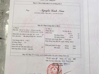 Em chính chủ bán nhà tập thể tầng 1 mặt phố khuất duy tiến thanh xuân kinh doanh sầm uất