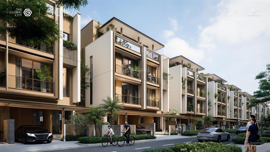 Sola đảo ánh dương  bán đảo biệt thự compound đắt giá bậc nhất khu đông sài gòn ba mặt giáp sông