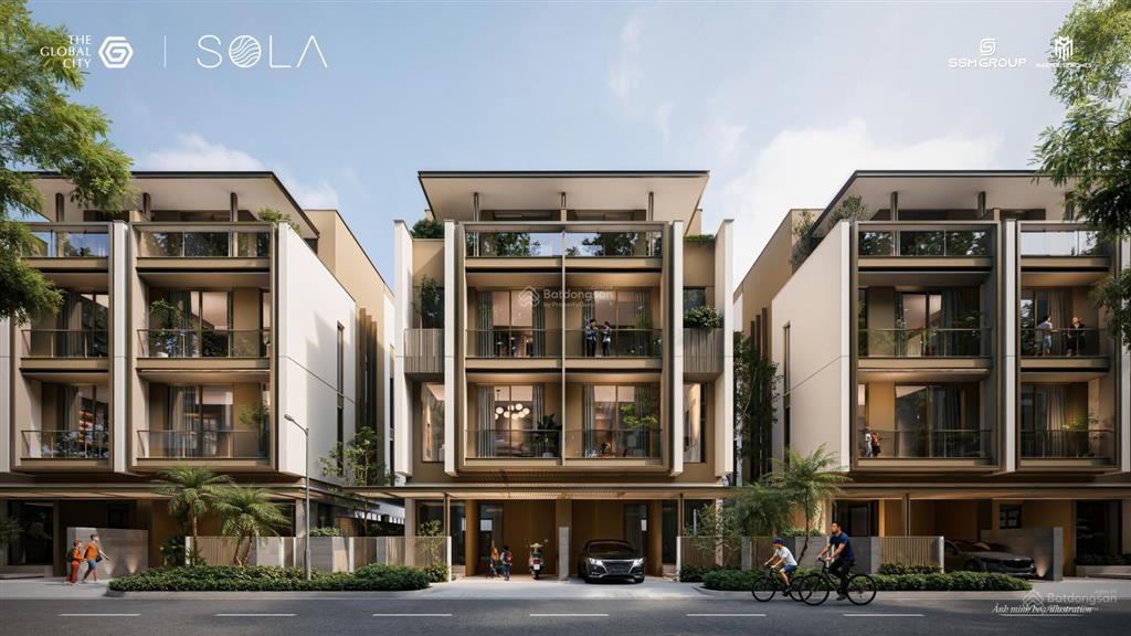Sola đảo ánh dương  bán đảo biệt thự compound đắt giá bậc nhất khu đông sài gòn ba mặt giáp sông
