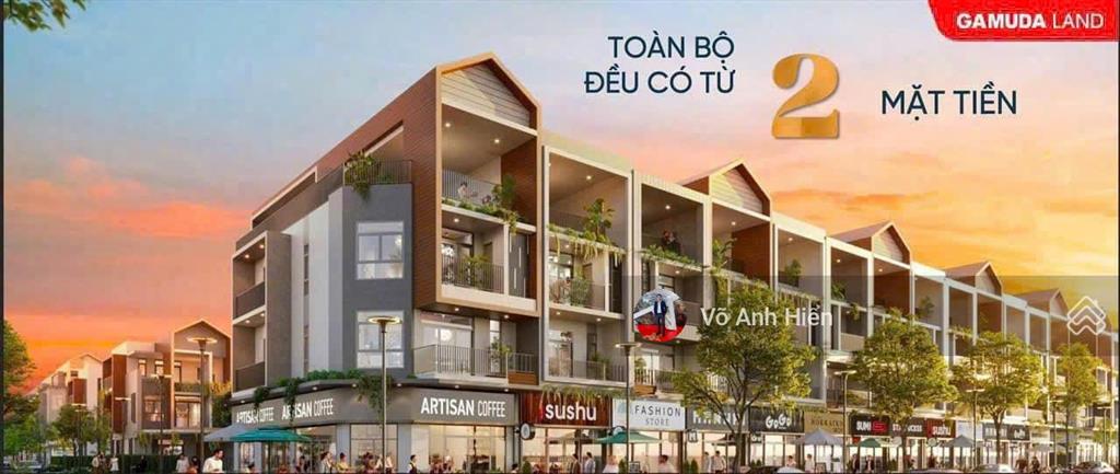 Gamudaland mở bán nhà phố, biệt thự artisan park tại thành phố mới bình dương, ck khủng
