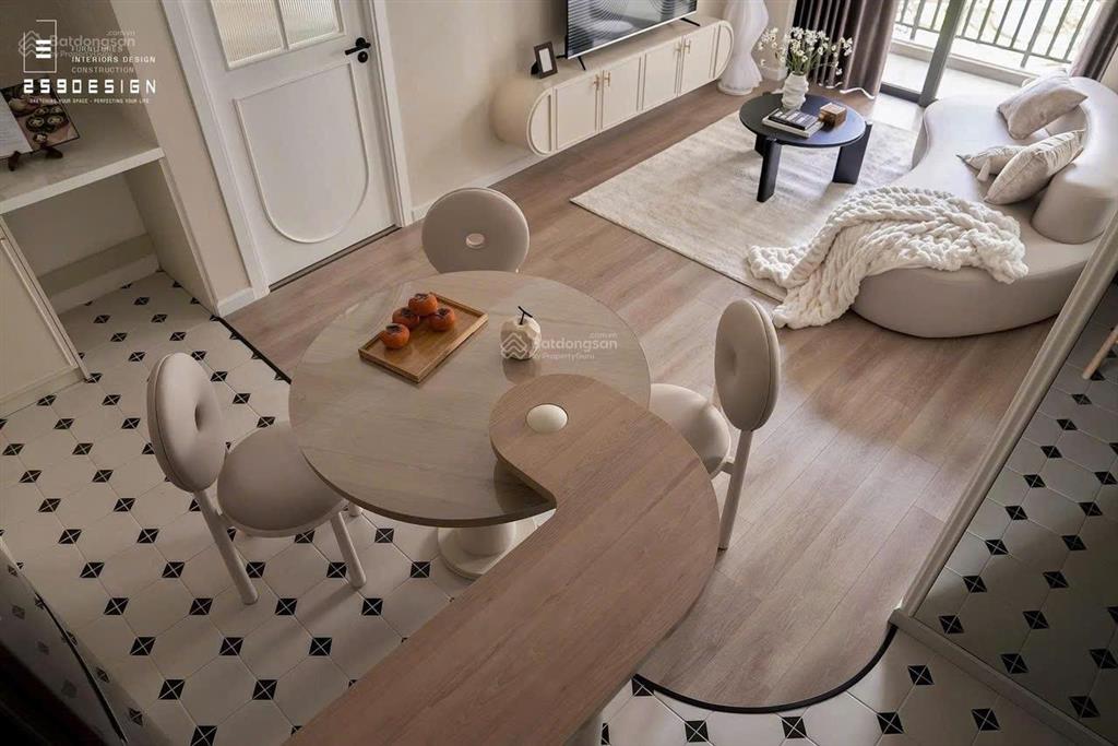 Chuyển nhượng căn 2pn2wc nội thất đẳng cấp châu âu tại safira khang điền  hướng mát tầng đẹp