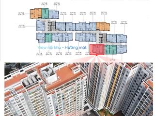 Bán căn 2 phòng ngủ view hồ bơi  hướng mát  giá đúng 4,5 tỷ không ảo  tốt nhất trên thị trường