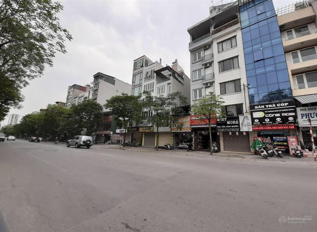 Bán siêu phẩm mặt phố trần bình  110m đường đôi  vừa ở vừa cho thuê dòng tiền  sổ đỏ chính chủ