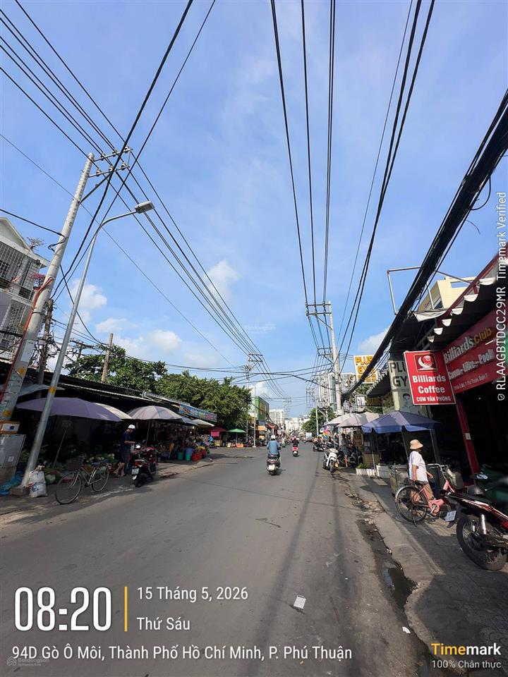 Bán gấp nhà mặt tiền gò ô môi gần chợ phú thuận quạn 7