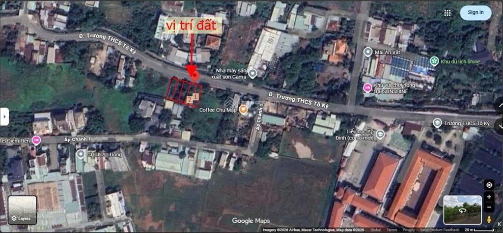 Bán đất f0 mặt tiền nhựa thông tô ký ra lê thị hà 5m x 23m, 112m2 odt tân xuân, hóc môn giá 4,95 tỷ