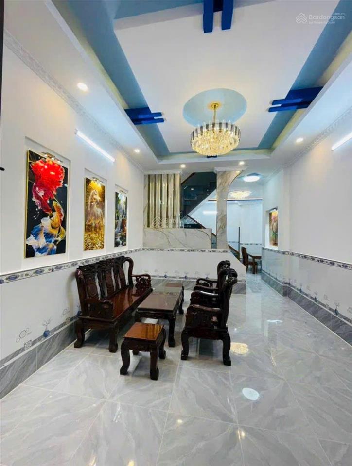 Bán nhà lầu 6m x16m shc 1/trung đông 7, xã thới tam thôn, hóc môn, giá bán 2 tỷ 968 triệu tl