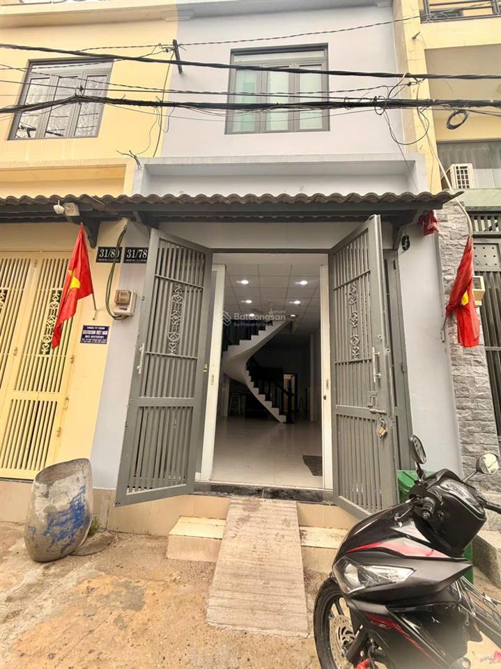 Nhà hẻm 1/ phan huy ích  4 x 15 1 trệt 1 lầu  cho thuê giá 10 triệu / tháng