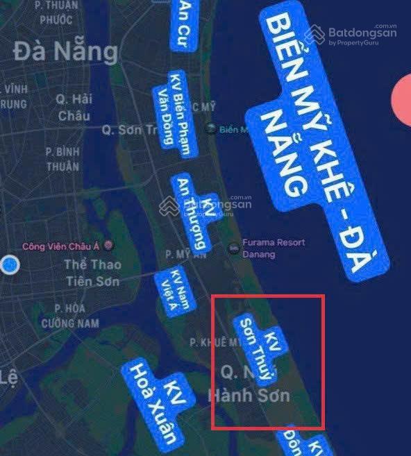 Bán cặp đất mặt tiền nguyễn cơ thạch  biển sơn thủy, dt khủng, nổi bật trên tuyến đường