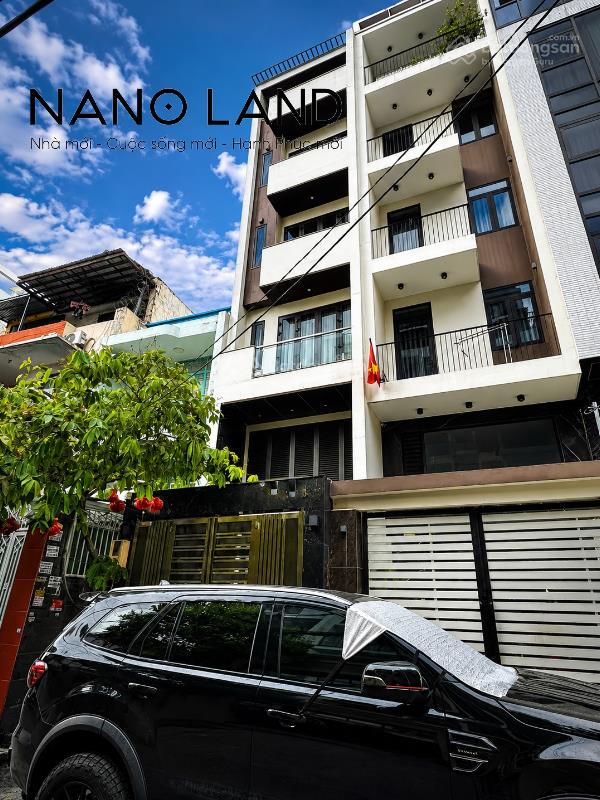 Nhà 7 tầng có thang máy ! bán nhà bùi đình túy 80m2 nở hậu 4.6m mới cứng hẻm xe hơi đỗ cửa 17 tỷ tl