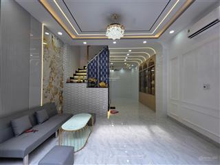 Sát phan xích long! có thang máy bán nhà vạn kiếp ngang 5.7m, sẵn 4 tầng mới xây hẻm thông 9,5 tỷ