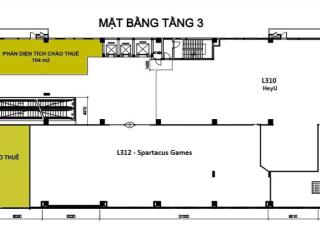 Cho thuê mặt bàng tầng 1 và 3 vị trí đông đúc phù hợp f&b giá chỉ khoảng 200k/m2/tháng