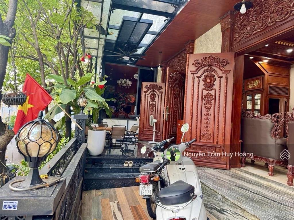 Tân phú  độc lập  biệt thự sang trọng  4 tầng  thực tế 120m2/sàn  full gỗ quý  nhỉnh 17 tỷ