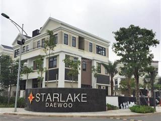 Cho thuê biệt thự starlake tây hồ tây 230m2, 4 tầng, 5pn. full nội thất cao cấp. giá thuê 75tr