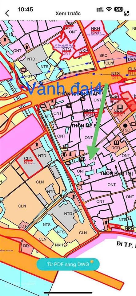 Siêu phẩm  hiếm  1150m2 mễ sở  văn giang  gần con đường di sản phố hiến và vành đai 4, 2x tr/m2