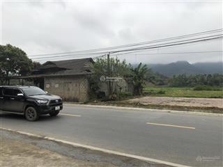 Bán đất 1 tỷ đẹp phân lô mặt đường ql32 chợ 5.000, văn chấn, yên bái