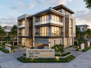 BÁN BIỆT THỰ VIỆT HƯNG 200M2- 3 Tầng Thô- AN SINH ĐỈNH- 75 Tỷ