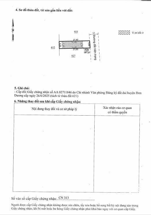 Đất thổ cư đơn dương  sát trục nguyễn chí thanh  giá f0 chỉ 650tr,không phát sinh thêm chi phí