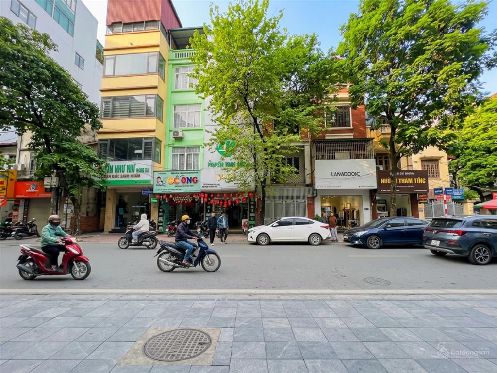 Bán nhà mặt phố vương thừa vũ, dt 76m2, 5t, mt 5m  21.5 tỷ, kinh doanh sầm uất, hiếm!