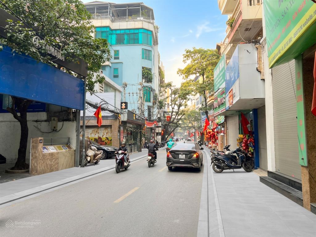 Hiếm! mặt phố vương thừa vũ 72m 6t mt 5m phân lô quân đội kd đỉnh chỉ 23 tỷ