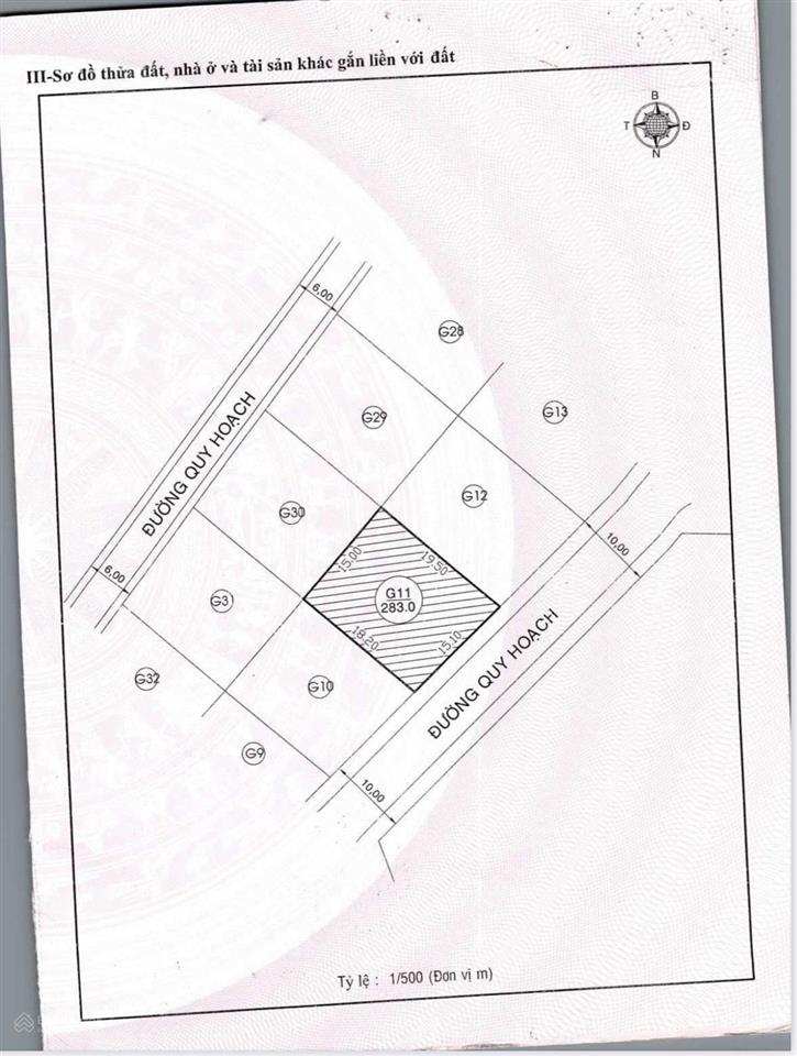 Bán đất tại g11. kqh trường xuân 2, giá 7 tỷ, 283 m2, pháp lý đầy đủ, mặt tiền rộng 15m