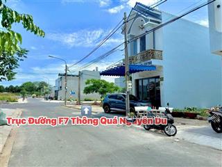 Bán đất kdc bửu long 3  đường f7, trục chính 14m  thông ra đường nguyễn du