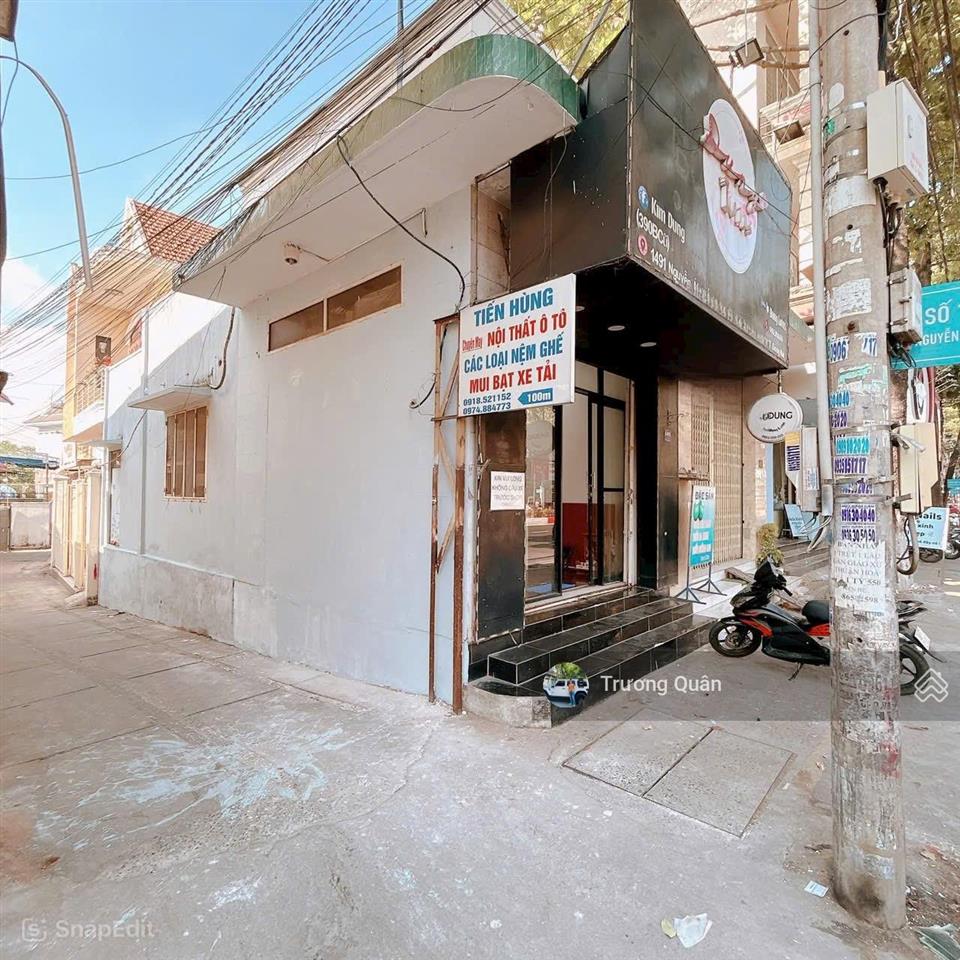 Nhà góc 2 mặt tiền kinh doanh  nguyễn ái quốc  ngay chợ tân phong  khu vực buôn bán sầm uất bậc