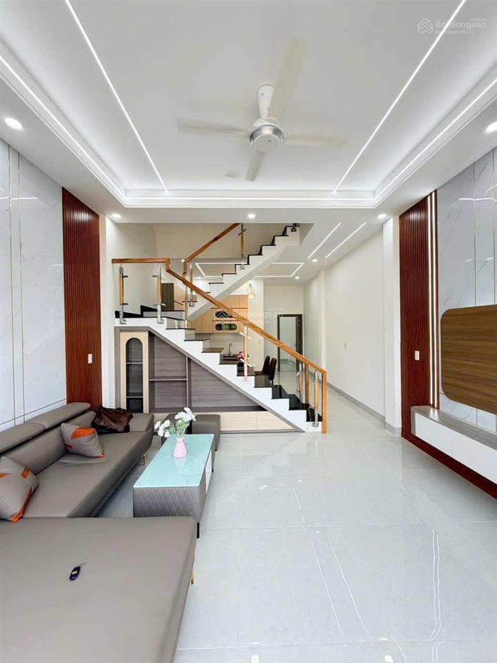 Bán nhà 1 trệt 1 lầu (đã hoàn công)  gần cầu hóa an