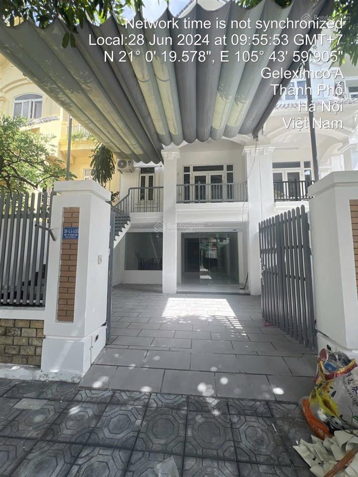 Cho thuê nhà liền kề khu abcd geleximco lê trọng tấn.  0979 783 ***