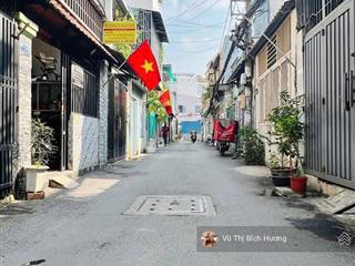 Đường nhựa 6m xe hơi thông ra phan huy ích  cách 20m ra mặt tiền  ngay chợ phạm văn bạch