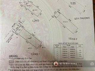 Nhà 4 tầng đường đất thánh  gần lý thường kiệt, cư xá bắc hải  hẻm 6m  chỉ 12 tỷ 500