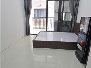 Cho thuê studio khép kín đàm quang trung  gần cầu vĩnh tuy  full đồ  bếp riêng  4,5tr/tháng