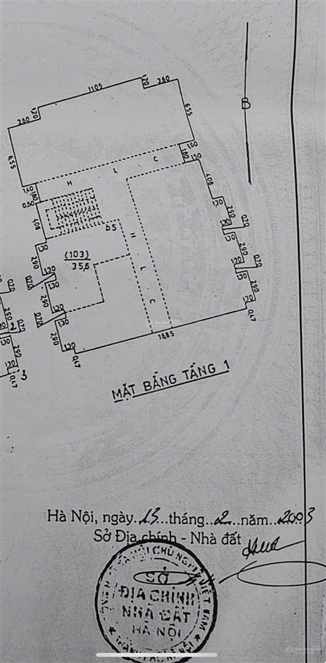 Bán chính chủ căn nhà ngõ 360 xã đàn, chợ trung phụng đi vào 20m, mt 7m, dt 70m2