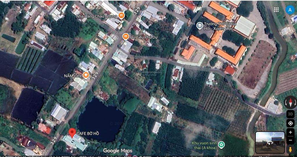 Đất xuyên mộc phủ hồng, có thổ, ngay kdc nhà vườn. 24.8m mt nhựa đẹp, sát dt329. chỉ 3.44 tỷ