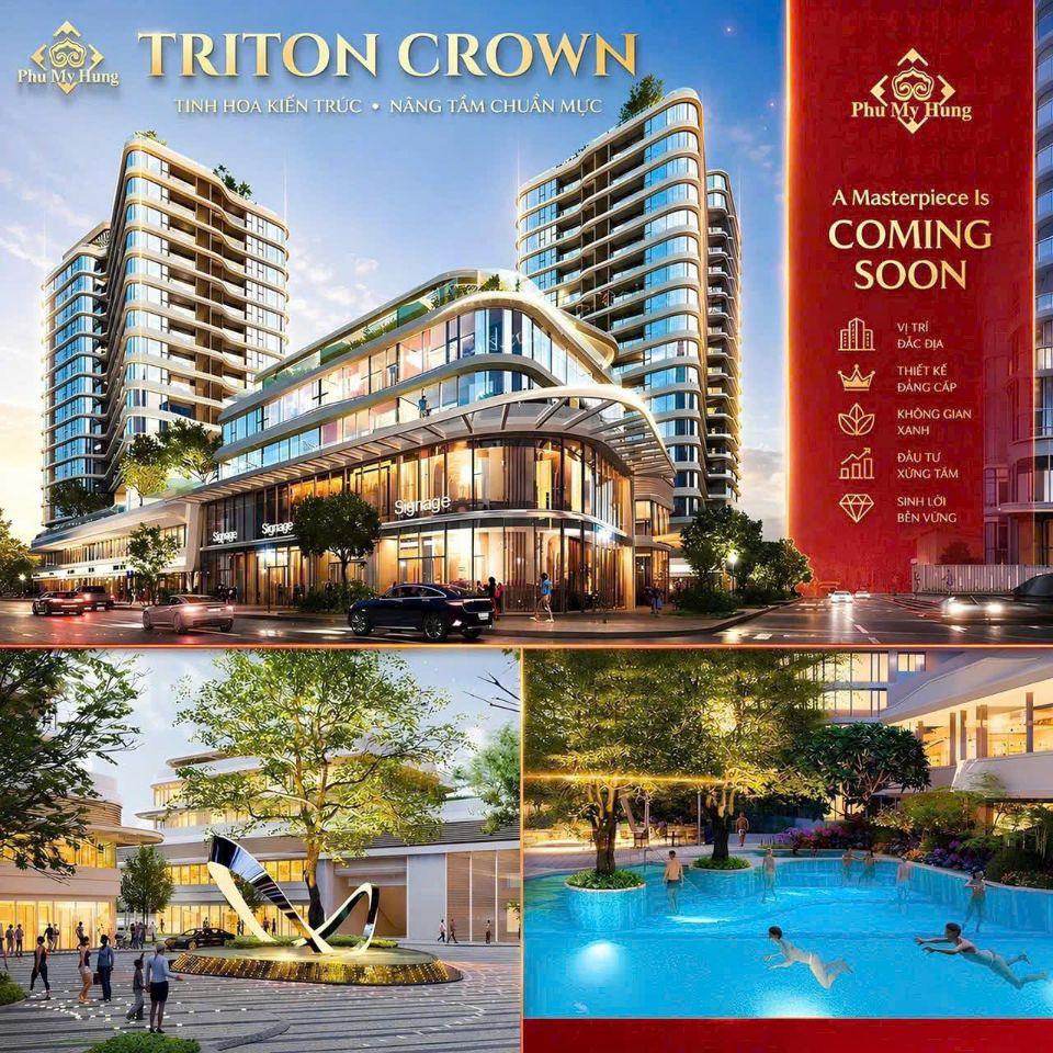 TRITON CROWN PHÚ MỸ HƯNG – CĂN HỘ CAO CẤP TẠI HỒ BÁN NGUYỆT 