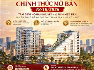 CHÍNH THỨC MỞ BÁN PHÚ MỸ HƯNG TRITON CROWN VÀO NGÀY 18/10/2026