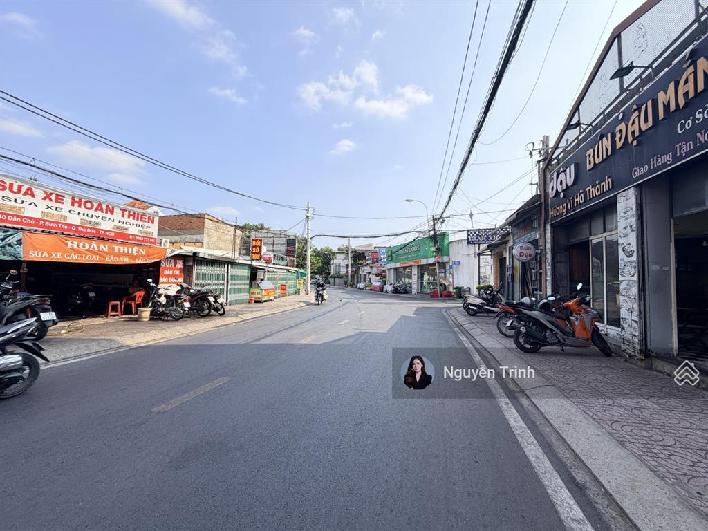 Bán dãy trọ còn mới đường dân chủbình thọ, dt 100m2 ngang 5.4m, sẵn thu nhập đều.chỉ hơn 7tỷ