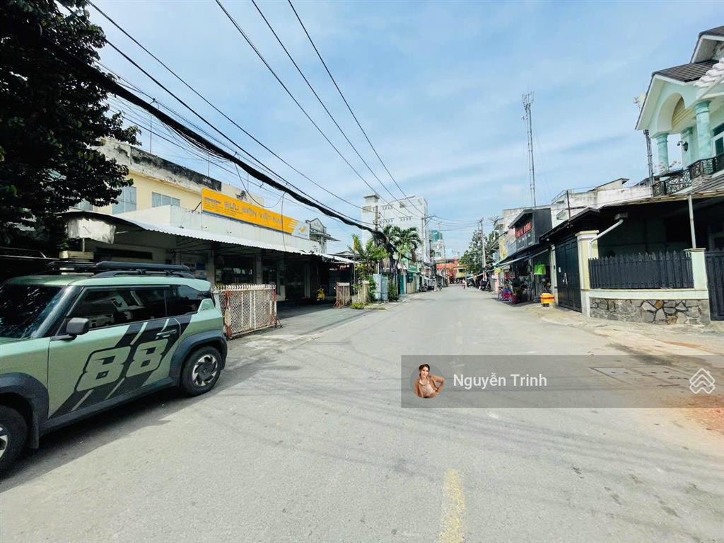 Đất mặt tiền kinh doanh gần phạm văn đồng  90m2 ngang 5m  xd 1hầm 5tầng đường rộng 10m.vuông đẹp