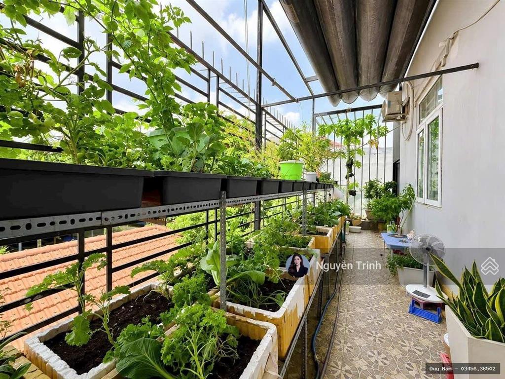 Biệt thự mini 3t, có sân vườn rộng rãi đường đặng văn bi, bình thọ, ngay trung tâm 170m2 ngang 8.6m