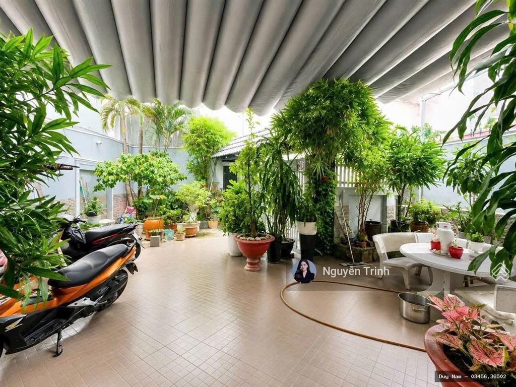 Biệt thự mini 3t, có sân vườn rộng rãi đường đặng văn bi, bình thọ, ngay trung tâm 170m2 ngang 8.6m