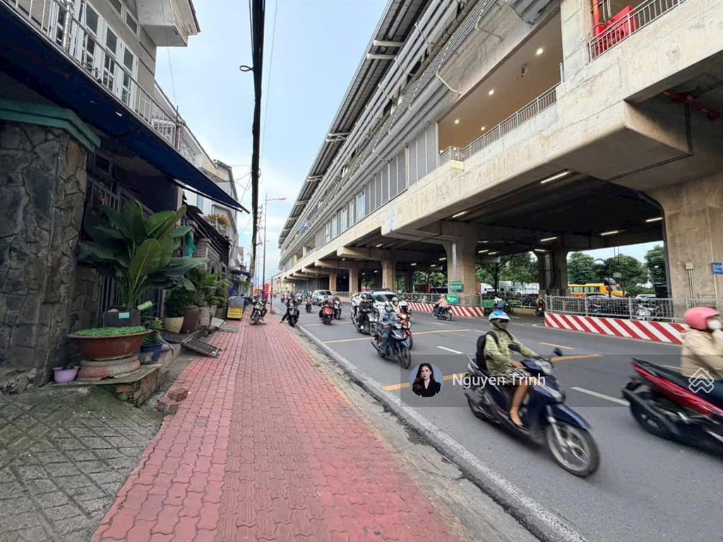Siêu đắc địa, nhà mặt tiền ngay nguyễn văn bá, ga metro bình thái. thích hợp ở, kd mọi loại hình.
