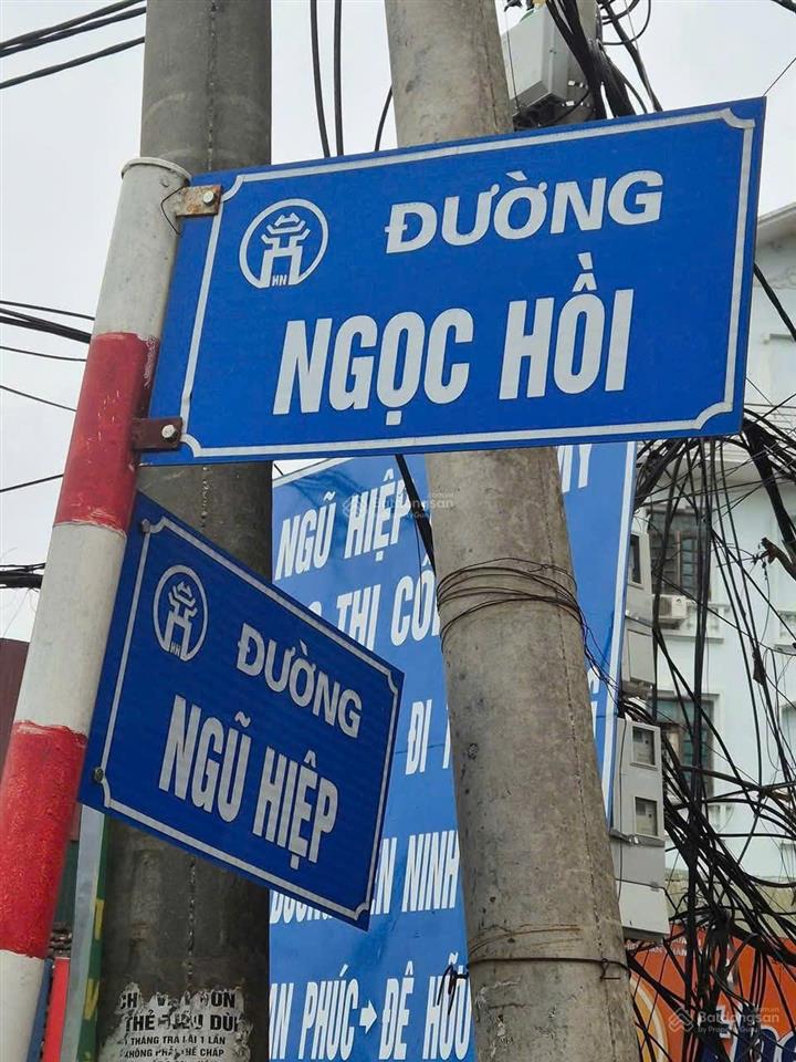 Bán nhà mặt phố ngũ hiệp ngọc hồi  ngã ba ngọc hồi  ngũ hiệp, siêu vị trí  đang mở rộng đường,
