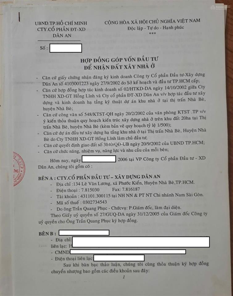 Cần tiền bán gấp đất dự án ven sông cách phú mỹ hưng 5 phút đi xe