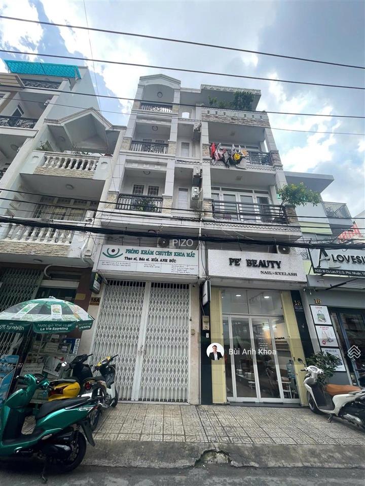 Hiếm có! bán tòa nhà 5 tầng đường cù lao phú nhuận khu phan xích long, đường rộng xe hơi giá 17.5tỷ