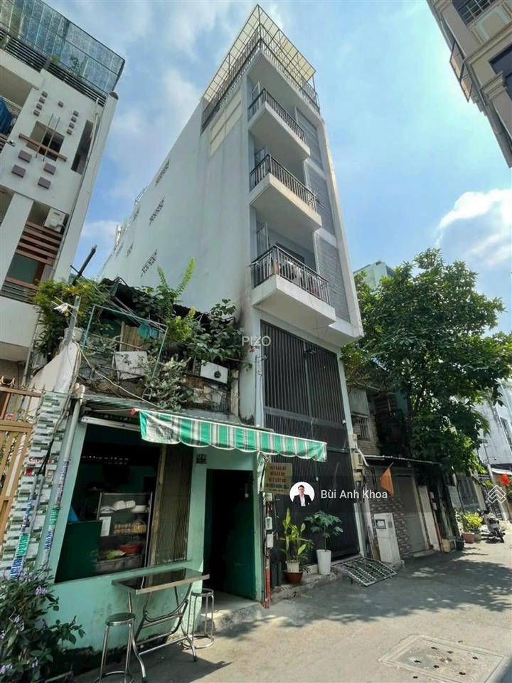 Chủ hạ giá 500 triệu! bán tòa chdv lý chính thắng quận 3, hầm+6 tầng, 25 phòng thu 140 triệu/tháng