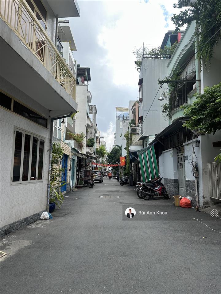 Bán đất tặng nhà lý chính thắng q3 dt 59,1m2 nở hậu đẹp hẻm xe hơi tránh sát hoàng sa giá 12,8tỷ tl