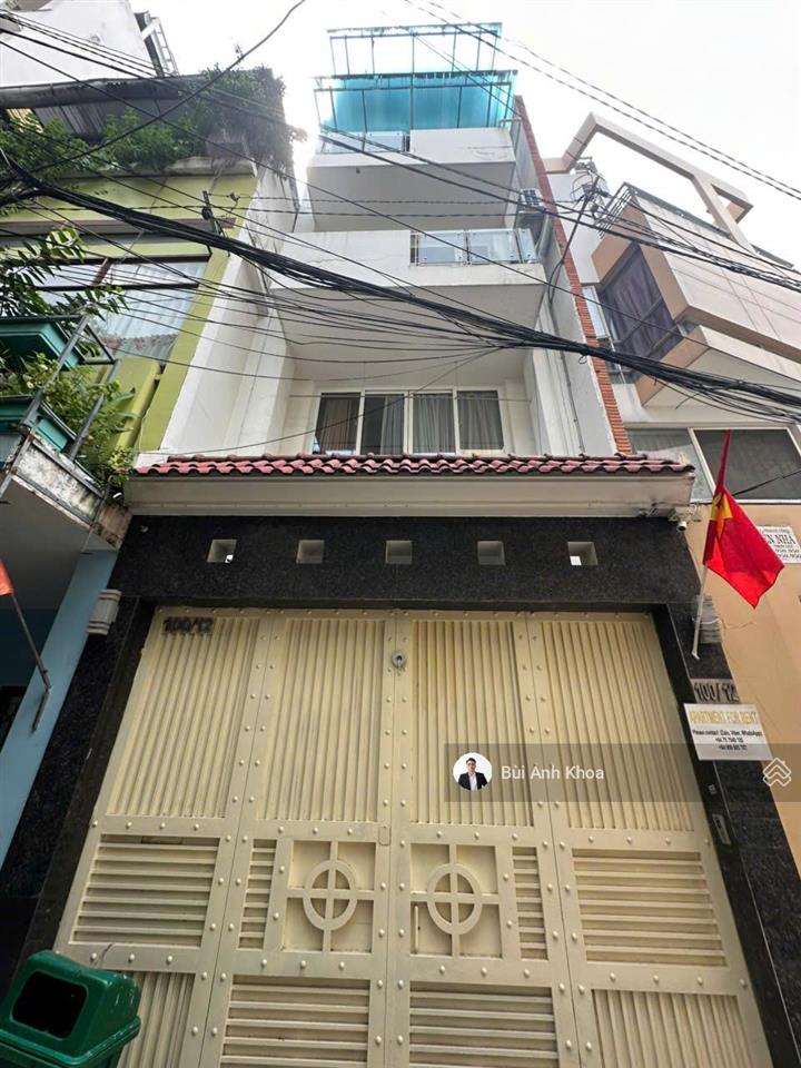 Bán tòa nhà có hầm đường nguyễn đình chiểu q1, kết cấu 6 tầng + thang máy đang thu 70 triệu/tháng.