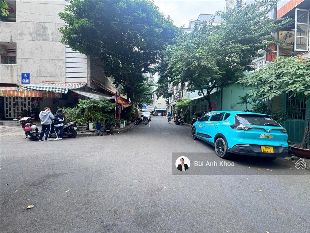 Bán nhà 4 tầng khu phân lô đường trần quang diệu quận 3, vỉa hè rộng rãi sát trường sa giá 15 tỷ tl