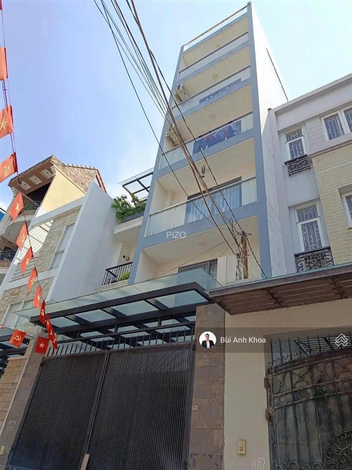 Bán tòa chdv hầm 6 tầng võ thị sáu đa kao quận 1, hẻm xe hơi hđt 100 triệu/tháng giá 26.9 tỷ