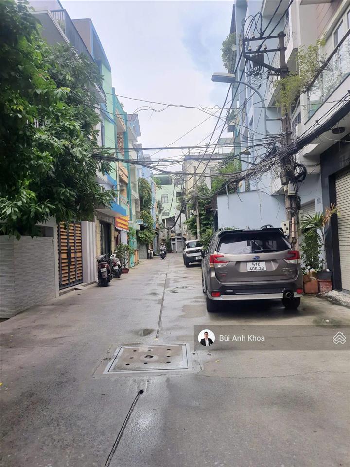Bán nhà hxh 7m nguyễn văn đậu, phường 6, phú nhuận  dt 84.2m2 nở hậu 9m xây 5 tầng giá 12.5 tỷ